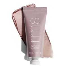 RMS Beauty Eyelights bottle closeup shows creamy texture for long-lasting color