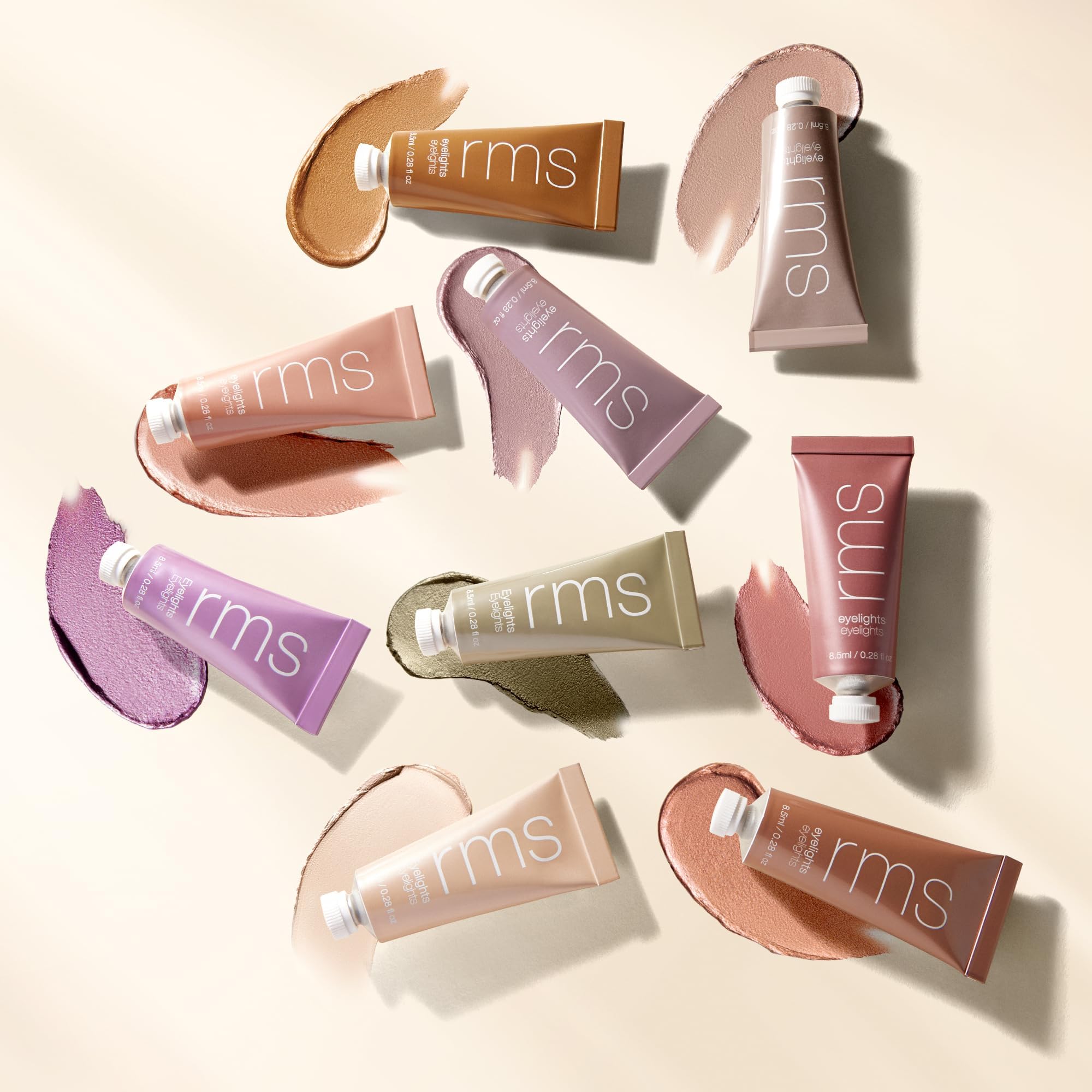 RMS Beauty Eyelights smudge-proof finish helps maintain polish through the day