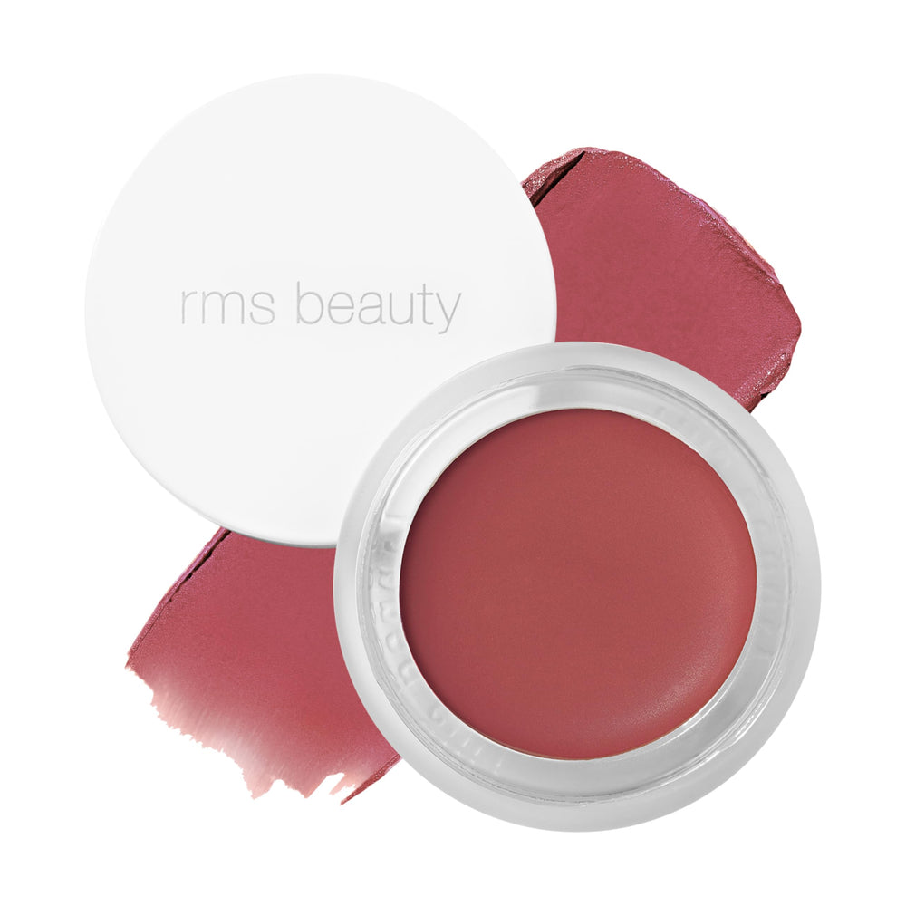 RMS Beauty Lip2Cheek compact open shows creamy color for on-the-go touch-ups.
