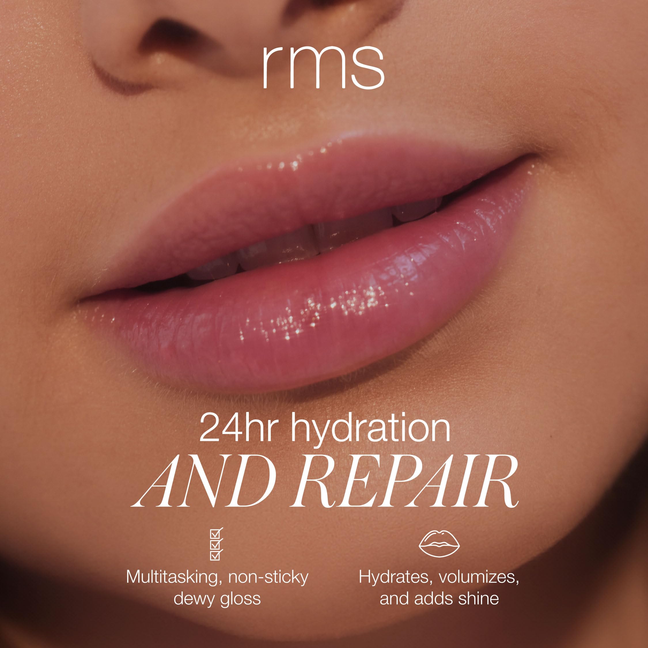 RMS Beauty Lipnights application image illustrating daily lip prep use