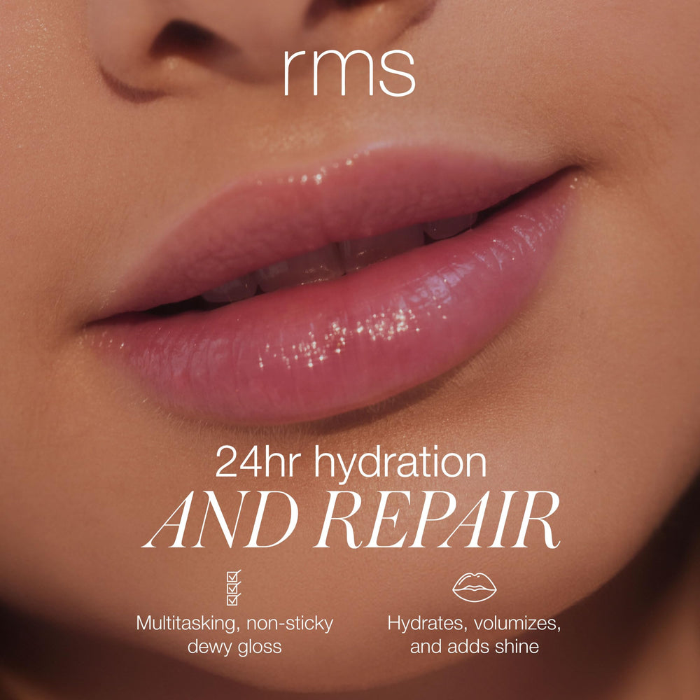 RMS Beauty Lipnights application image illustrating daily lip prep use