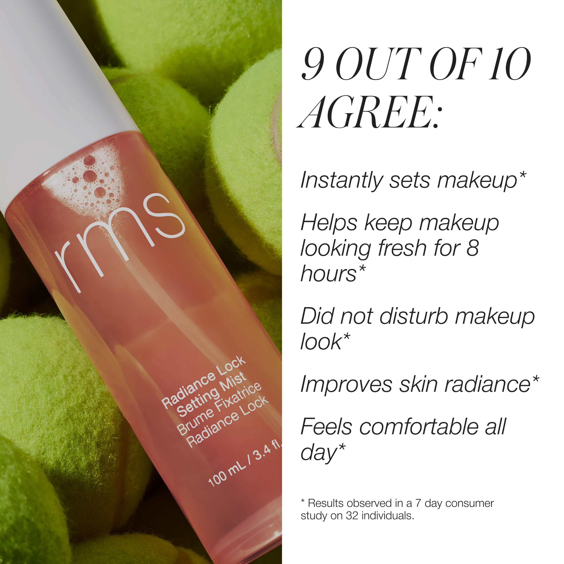 RMS Beauty Radiance Lock Mist hydration-boost soothing dry skin while setting makeup