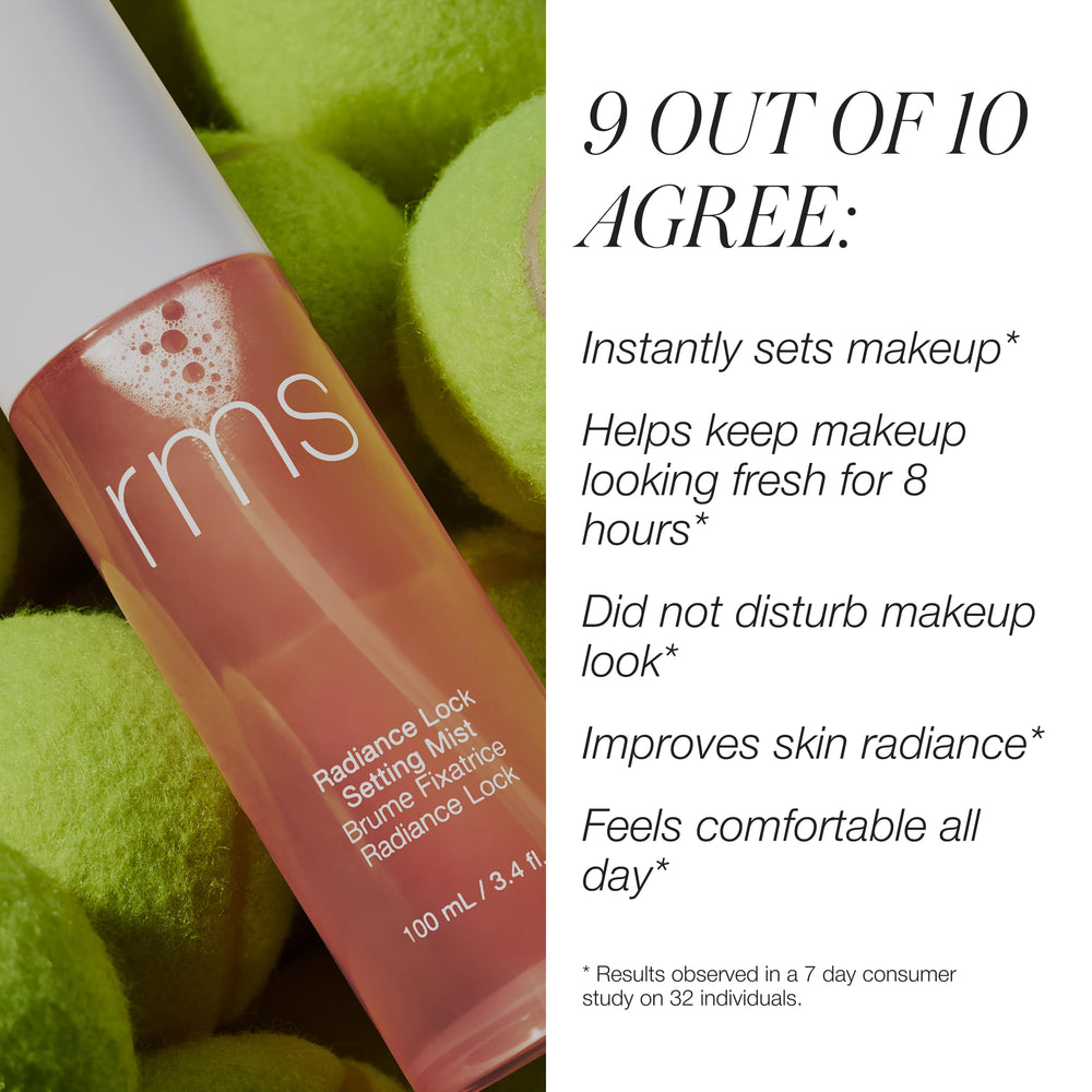 RMS Beauty Radiance Lock Mist hydration-boost soothing dry skin while setting makeup