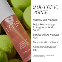 RMS Beauty Radiance Lock Mist hydration-boost soothing dry skin while setting makeup