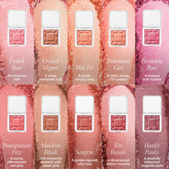 RMS Beauty Redimension Hydra Powder Blush application demonstrates smooth gel-to-powder blending