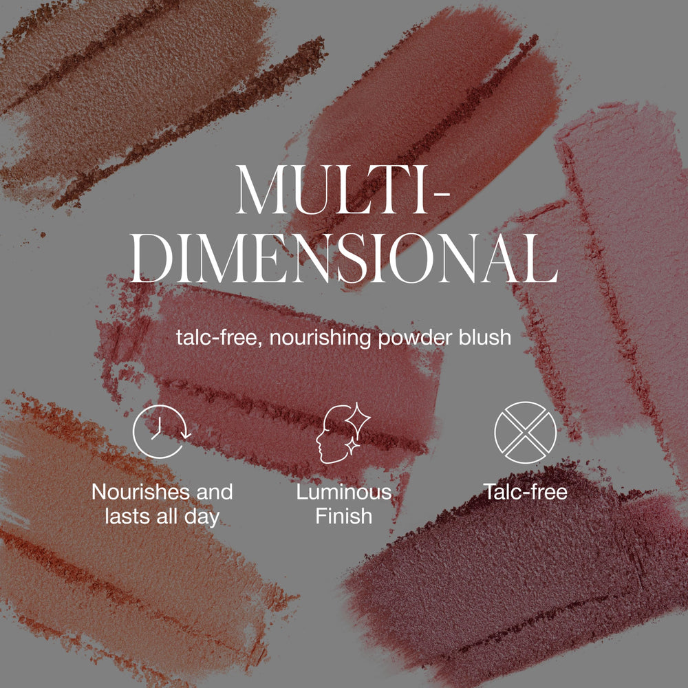 RMS Beauty Redimension Hydra Powder Blush with jojoba oil provides smooth, blendable wear