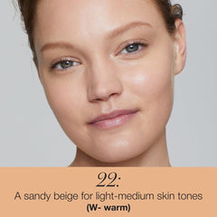 RMS Beauty Un Cover-Up No.22 swatches demonstrate blendable texture and skin-tone matching.