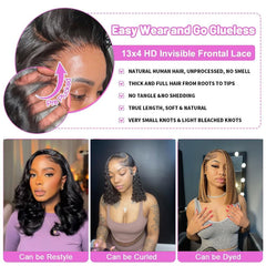 Rnsnwiee glueless wig with removable band for comfortable all-day wear