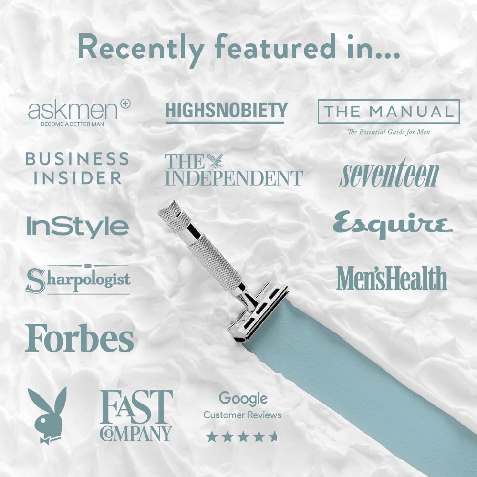 Rockwell Razors 2C eco-friendly materials with recyclable blades.