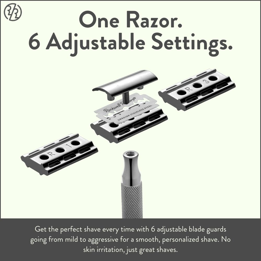 Rockwell 6C weighted handle enables smooth glide and control