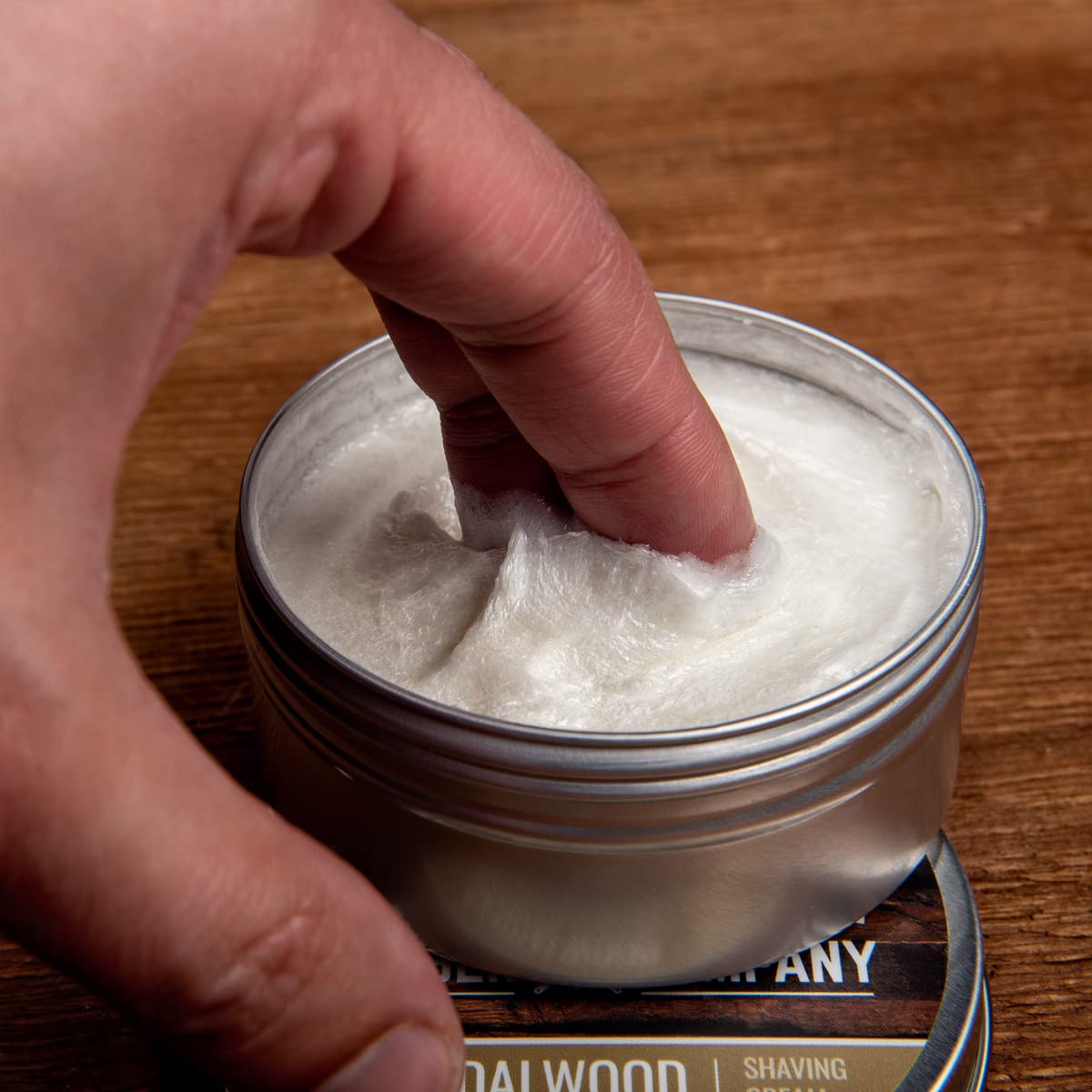 Rocky Mountain Barber 5oz tin packaging highlights generous size