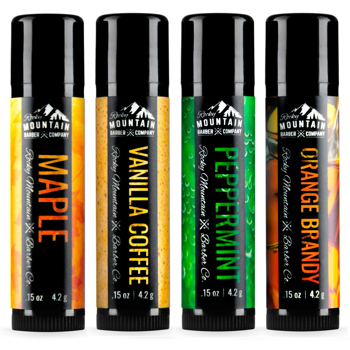 Rocky Mountain Barber Company lip balm maple-tube – smooth hydration with matte finish