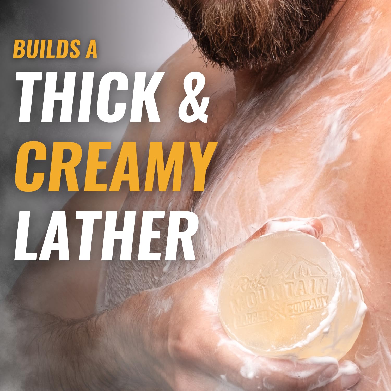 Rocky Mountain Barber Company oat protein provides gentle cleansing and conditioning