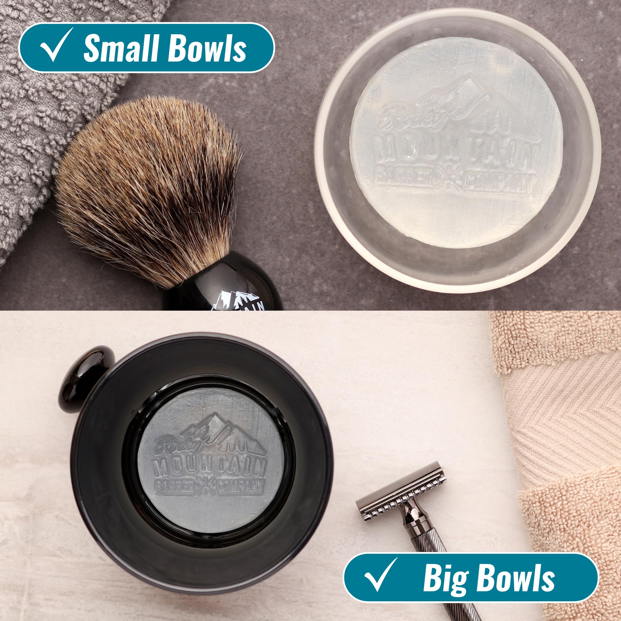 Rocky Mountain Barber Company USA made ingredients like cocoa butter promote skin comfort.