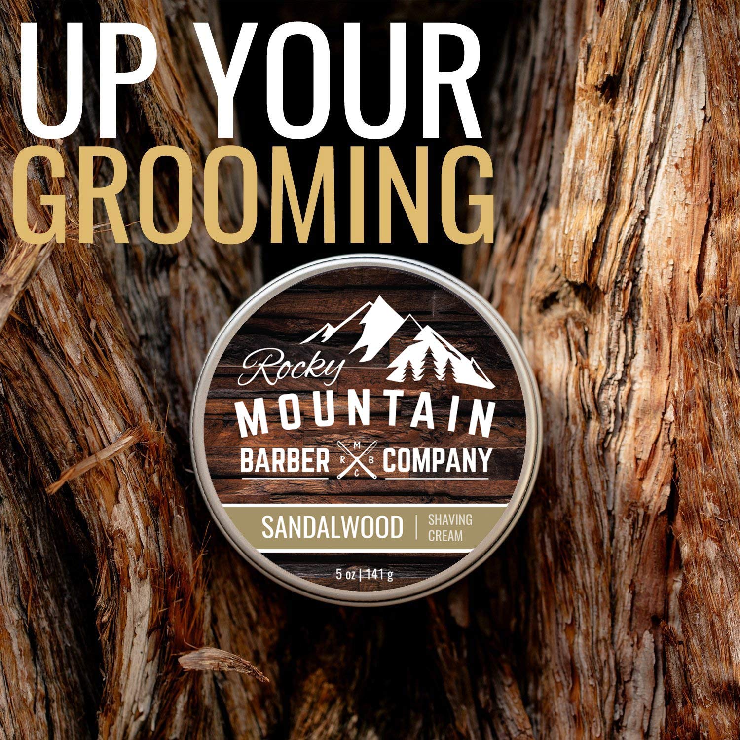 Rocky Mountain Barber creamy texture close-up showcases luxurious consistency
