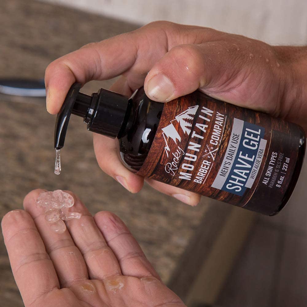 Rocky Mountain Barber grooming routine enhancement for smoother shave sessions.