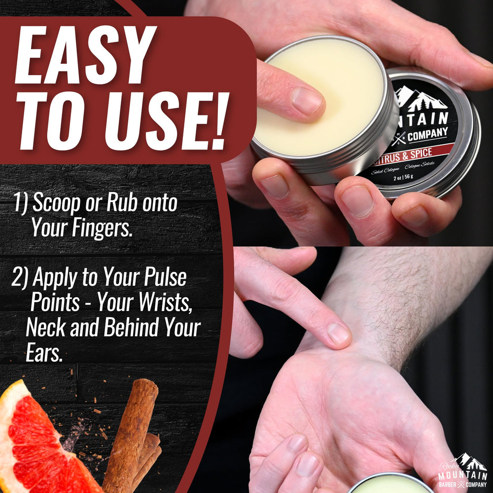 Rocky Mountain Barber tin durability prevents leaks in gym bag use
