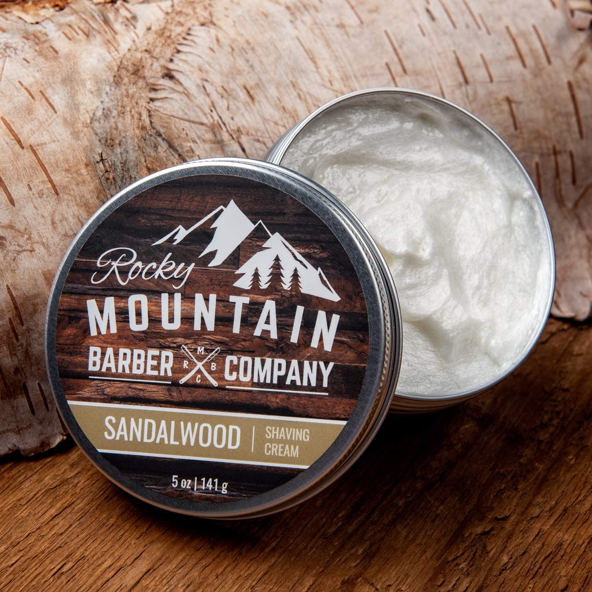 Rocky Mountain Barber thick-lather demonstration without a brush