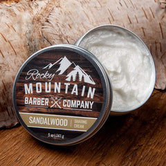 Rocky Mountain Barber thick-lather demonstration without a brush