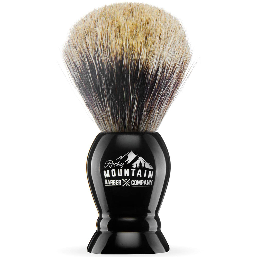 Rocky Mountain Barber sturdy base ensures brush stability during storage.