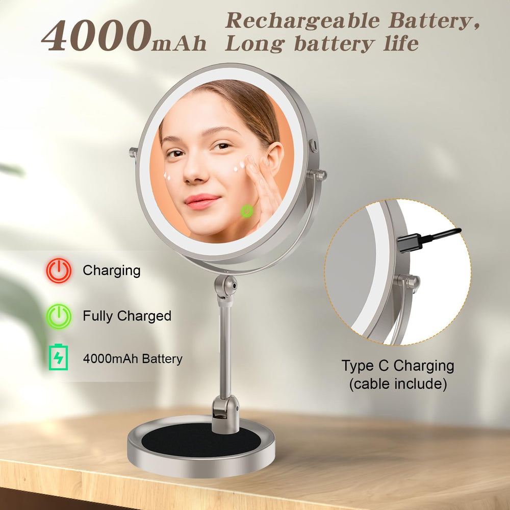 Rocollos three color lighting modes help match different environments.
