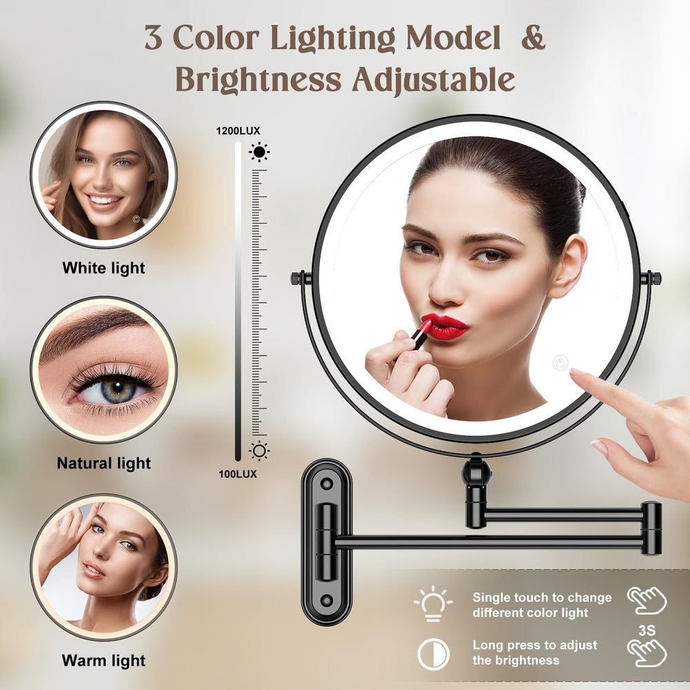 Rocollos 360-degree swivel design for viewing from any angle