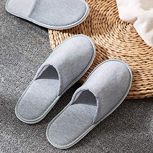 Rocutus zapatillas desechables para viaje, ligeras y fáciles de empacar.