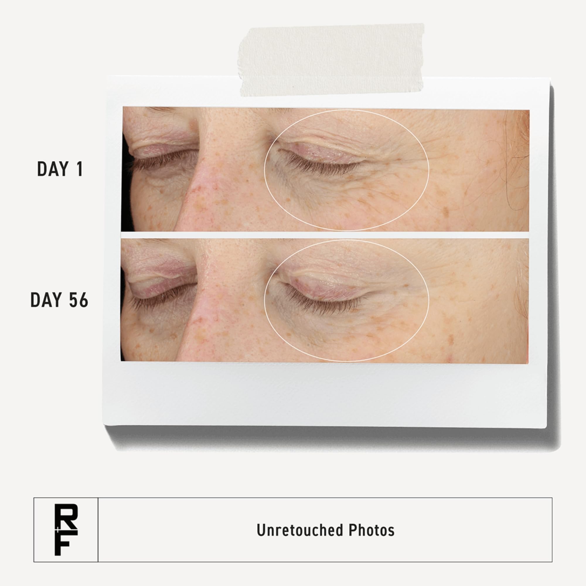 rodan-fields redefine eye cream texture swirl captures lightweight, fast-absorbing formula