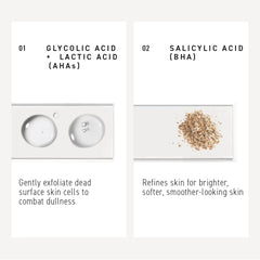 Rodan + Fields Reverse deep exfoliating cleanser being applied with a gentle massage
