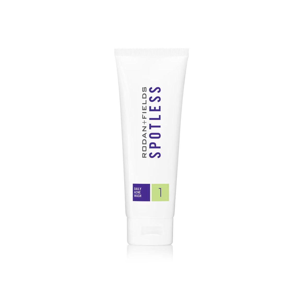 RODAN + FIELDS Spotless daily acne wash bottle for gentle cleansing to help prevent breakouts