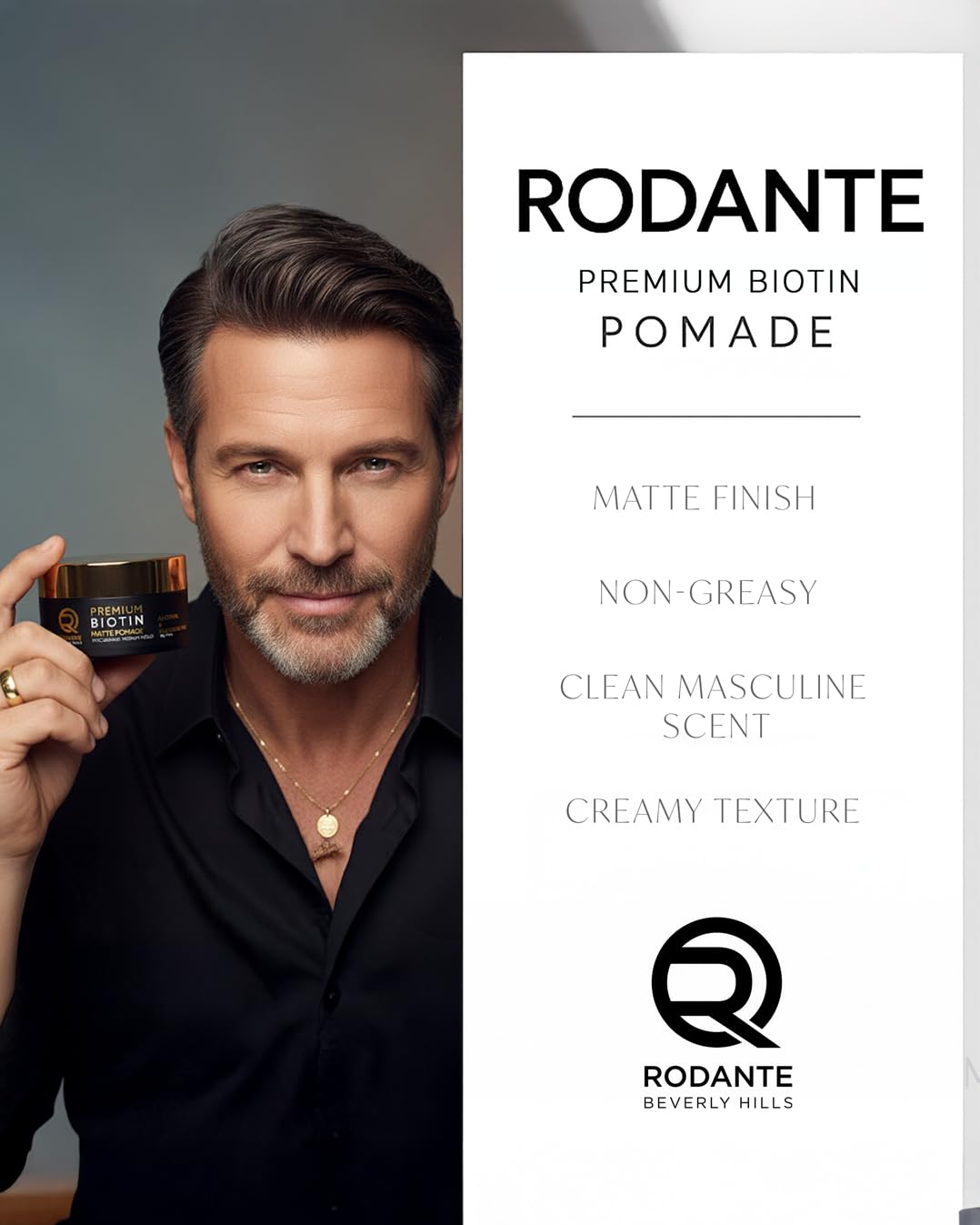 Rodante Beverly Hills medium-hold styling for versatile everyday looks