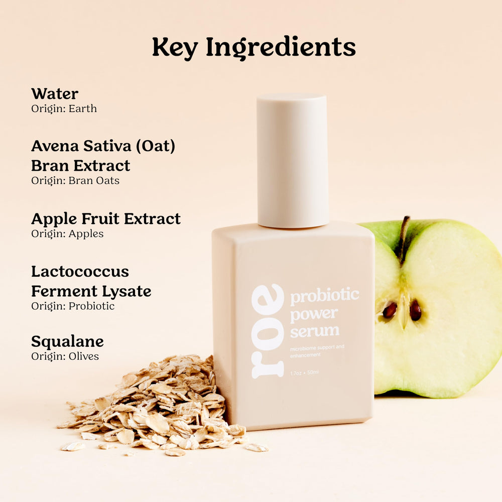Roe Wellness Baby Serum dispense pump for easy daily application.
