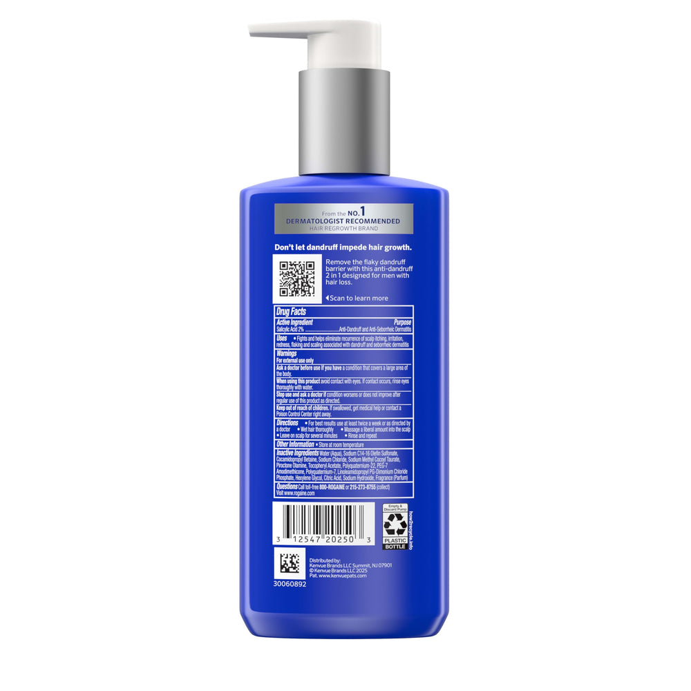 Rogaine hair after rinse showing smoother strands and reduced breakage