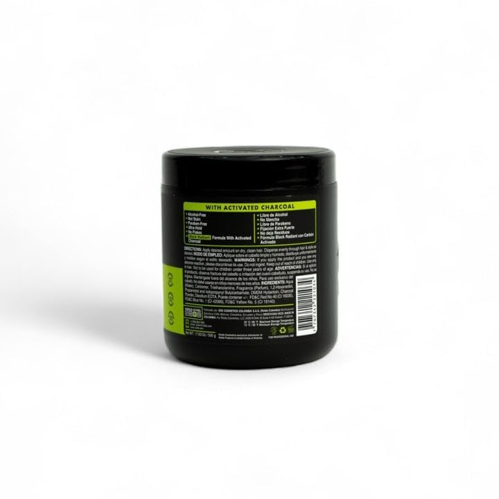 Rolda gel in hands demonstrates easy application and non-flaking styling.