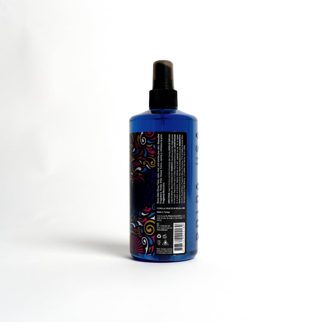 Rolda Midnight masculine fragrance lingers for all-day confidence.