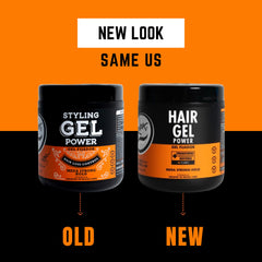 Rolda Power Styling Gel anti-breakage benefits in action while keeping hair sleek.