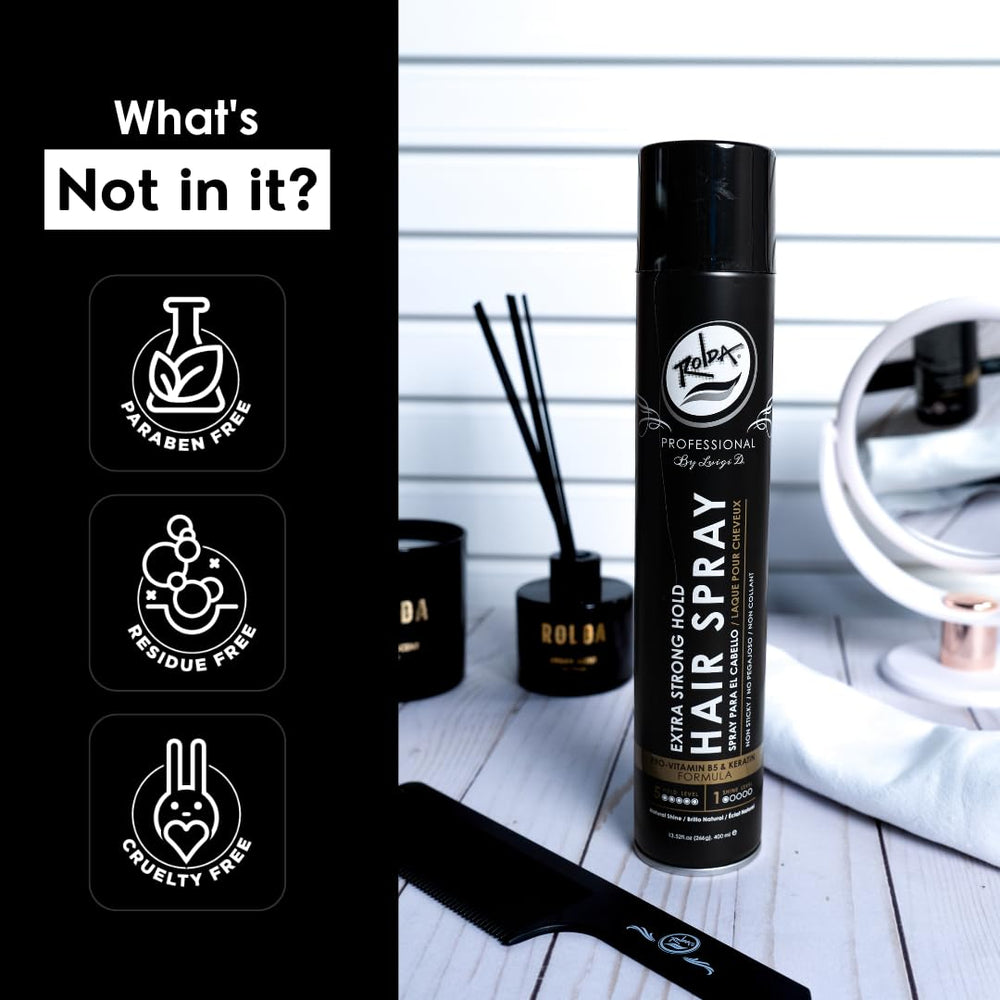 Rolda subtle fragrance branding beside matte-finish bottle.