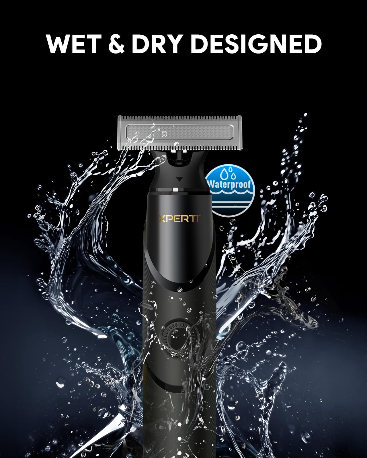 Roleader Xpert T styling shaver box kit with 12-in-1 combs and guards