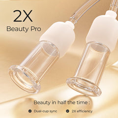 Rolevin SciContour small, medium, and large cups on facial areas.