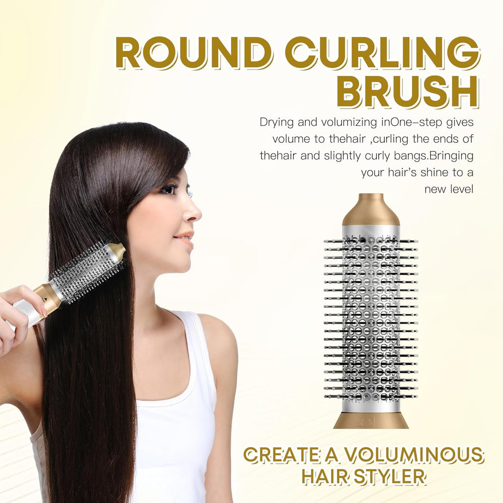 Roll With Us Depot 1.5-inch magnetic head enables defined, bouncy curls and smooth drying.
