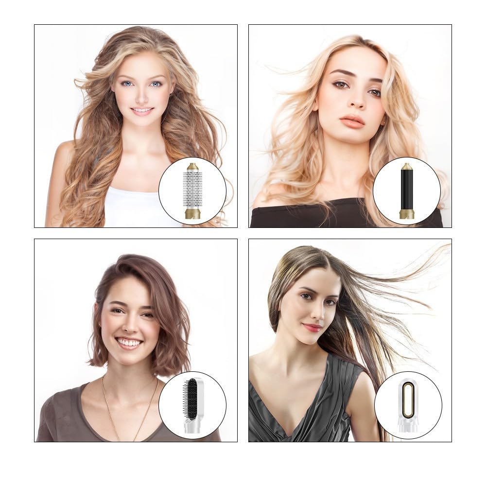Roll With Us Depot rotating-curler demonstrates precise 360° air-wrapping for quick curls.