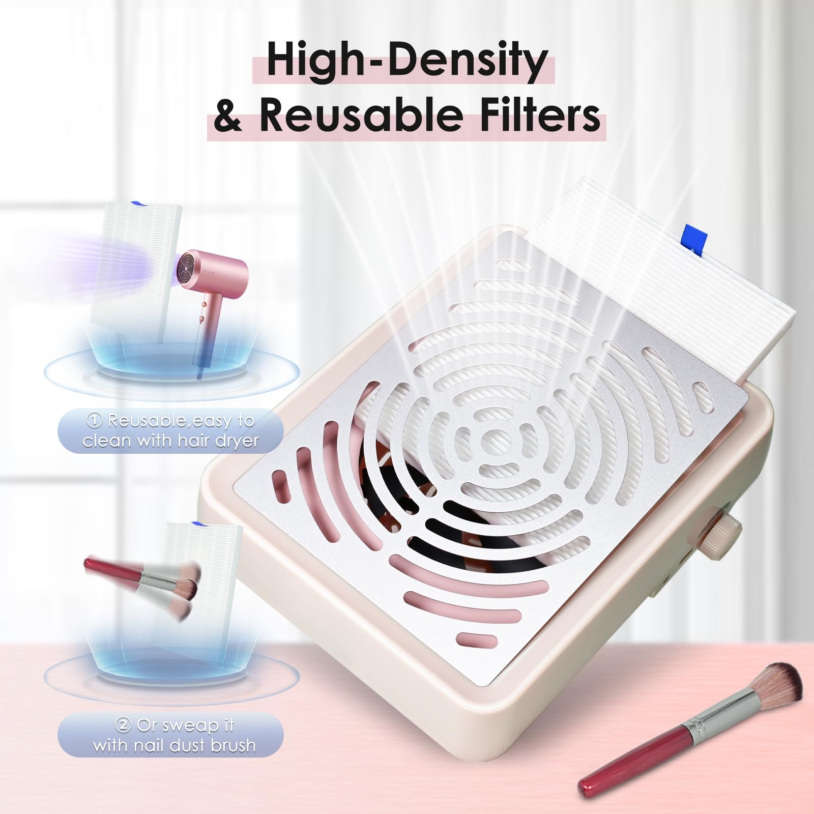 Rolokit disposable filter cotton keeps air clean and hygienic