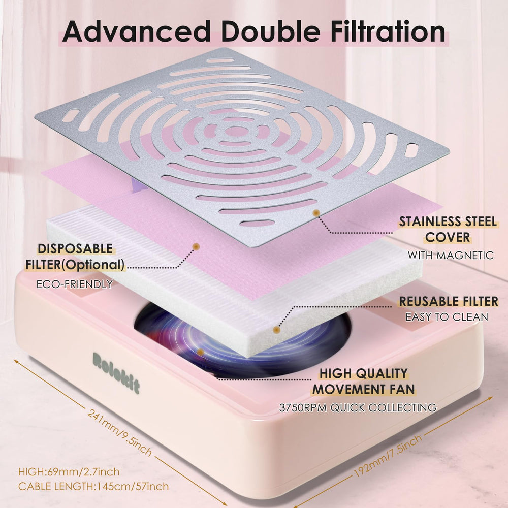 Rolokit mesh filter provides reusable filtration for quick cleaning