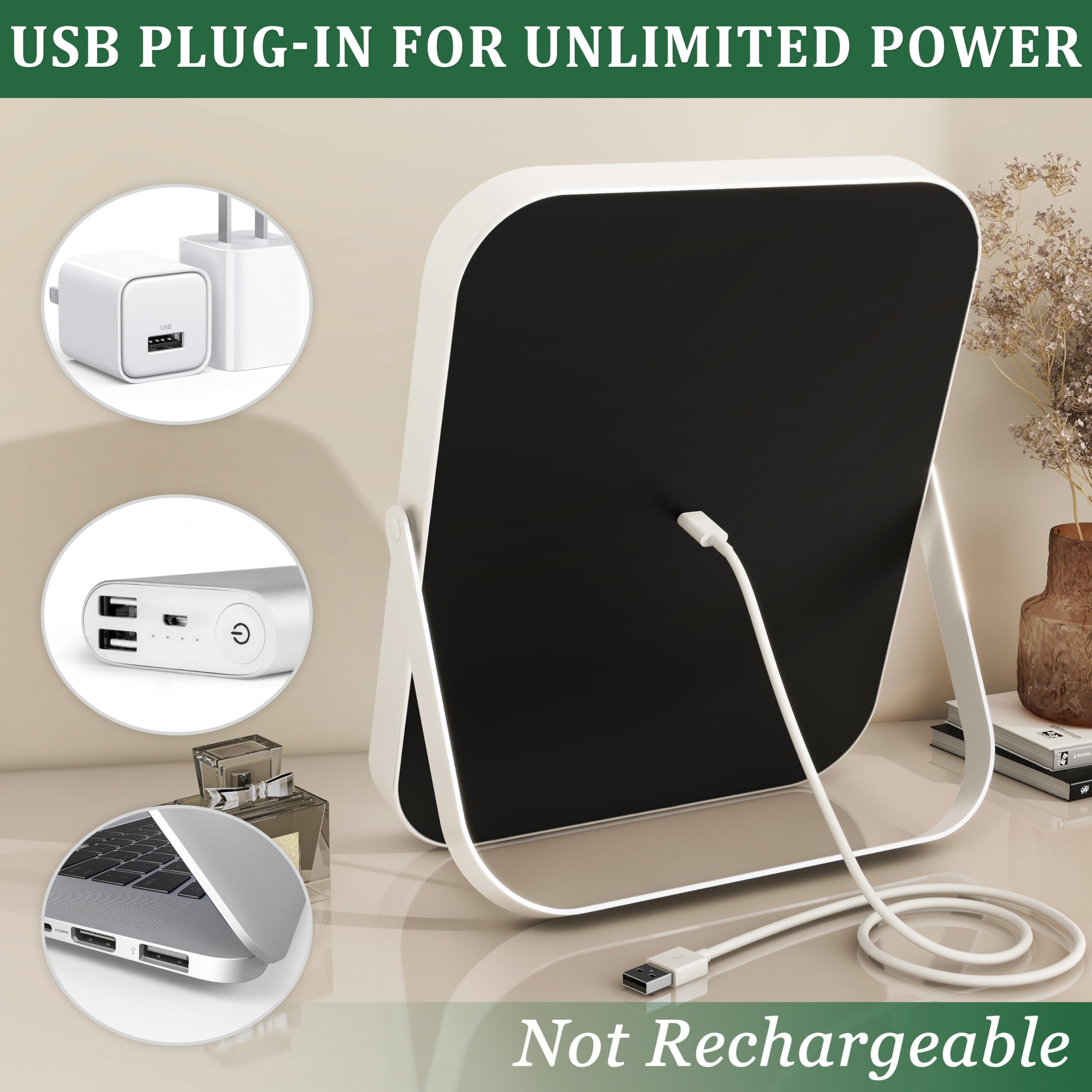 ROLOVE 360-degree rotation enables flexible positioning while seated or standing