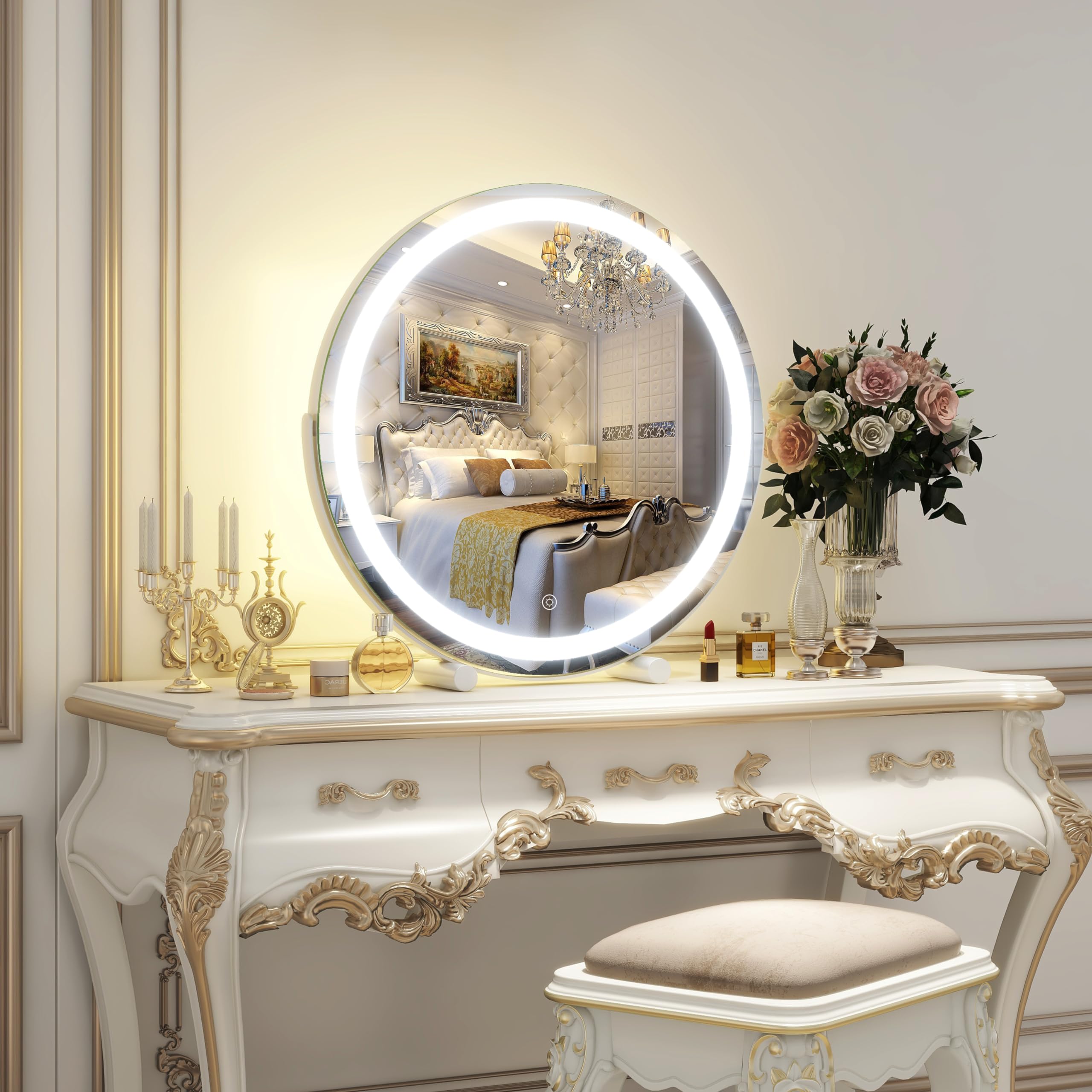 ROLOVE gift-ready makeup mirror makes a thoughtful present for teens and loved ones.