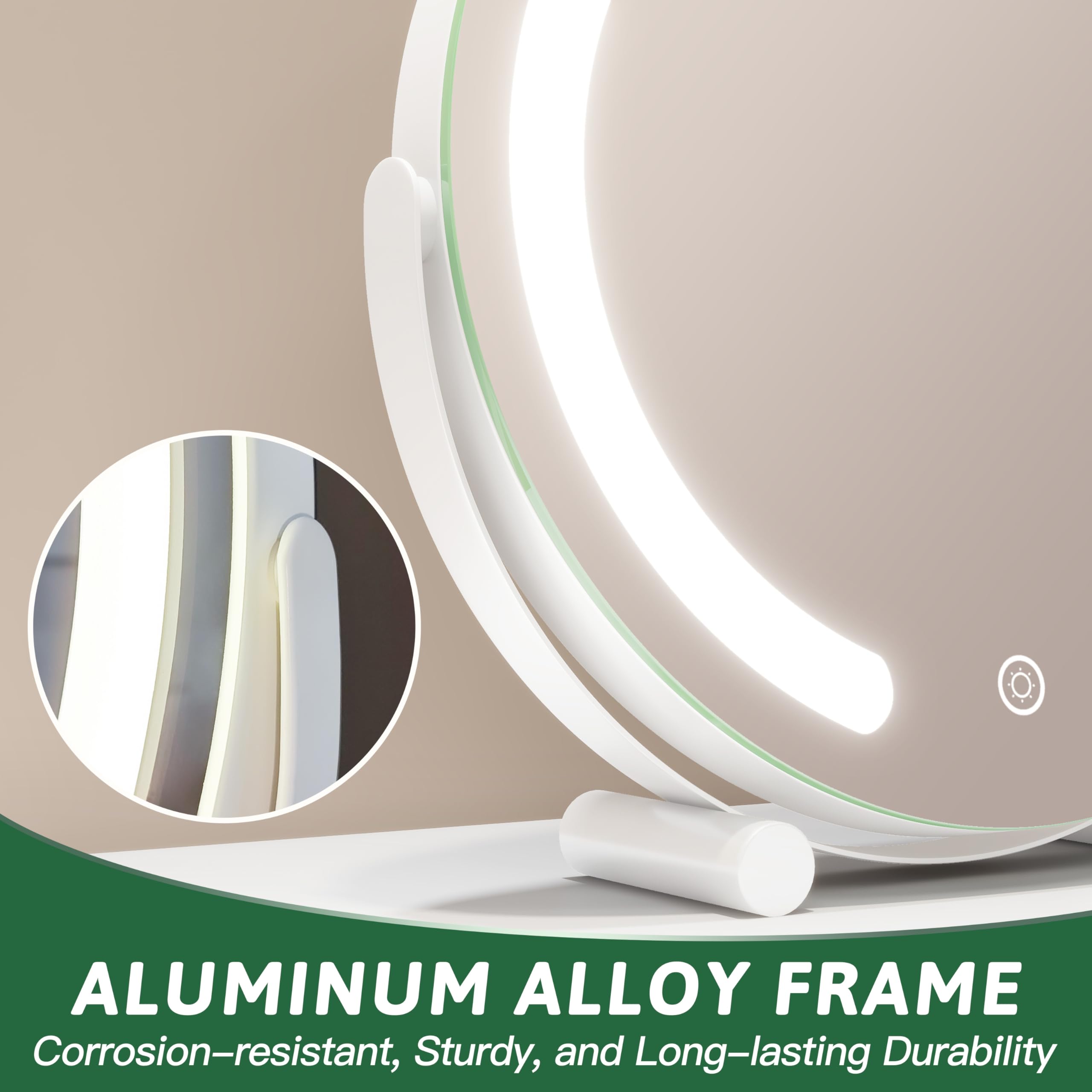 ROLOVE mirror arrives in gift-ready packaging for gifting