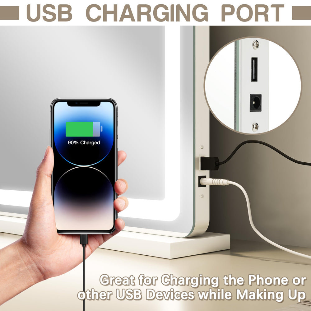 ROLOVE touch-screen control offers quick brightness and temperature adjustments during busy mornings