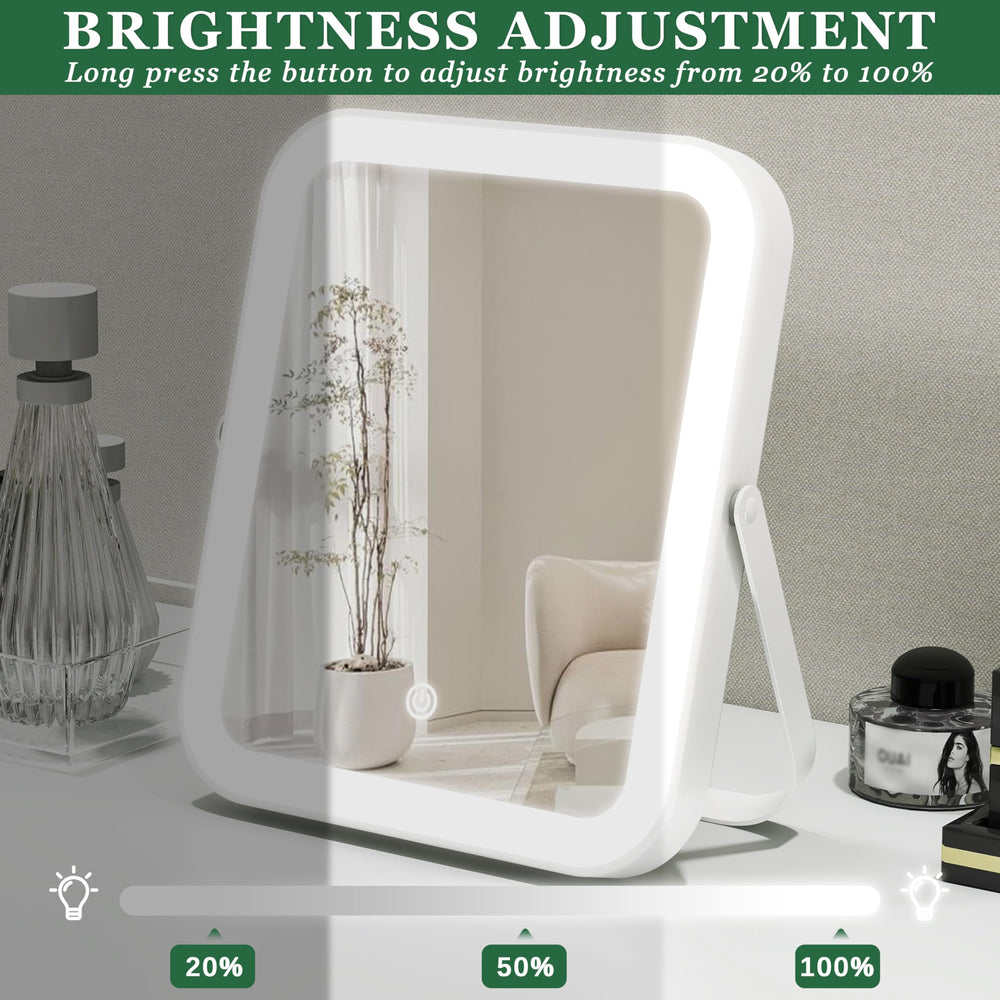 ROLOVE vanity mirror cool mode provides precise daylight-like illumination