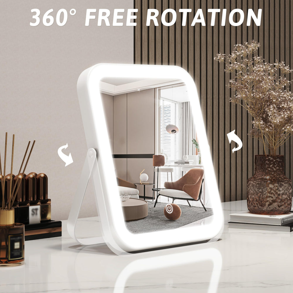 ROLOVE vanity mirror USB power port for reliable lighting