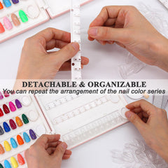 ROMALOVE nails inside pages show clear finishes for decision making